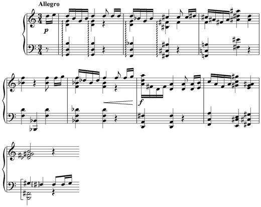 Notation incipit page 1