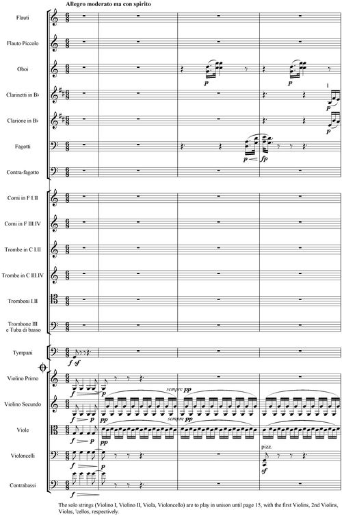 Notation incipit page 1