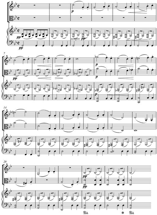 Notation incipit page 1