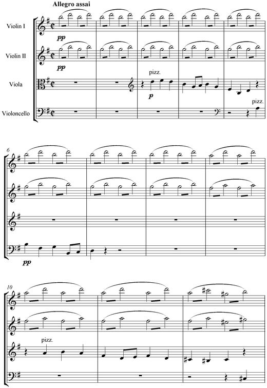 Notation incipit page 1