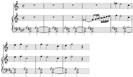 Notation incipit page 1