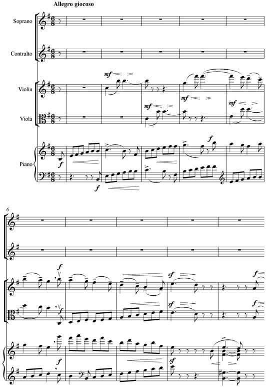 Notation incipit page 1