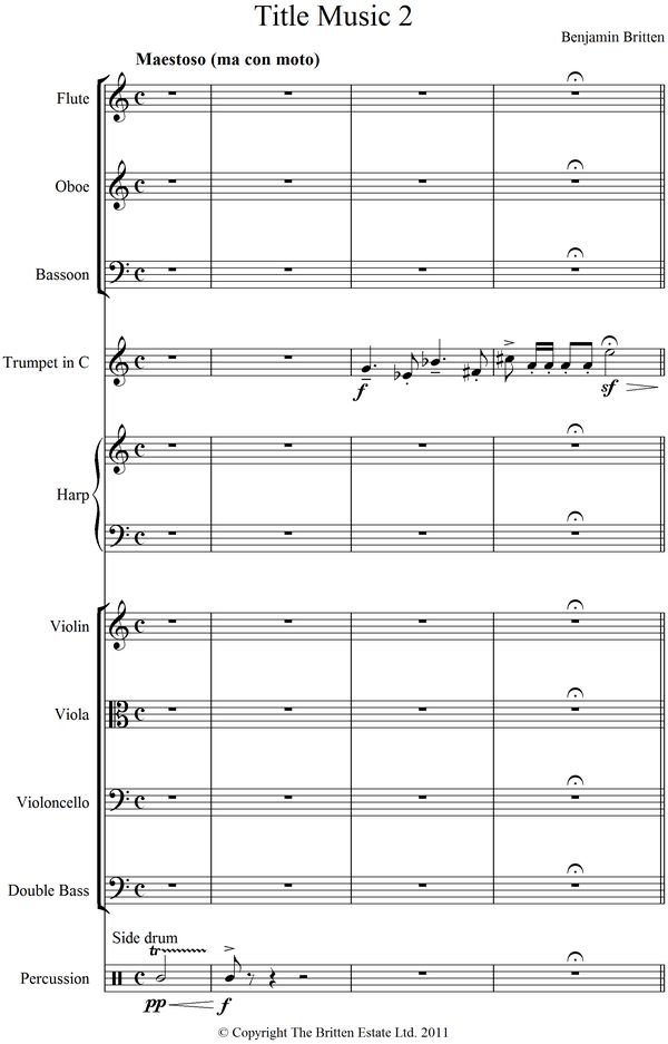 Notation incipit page 1