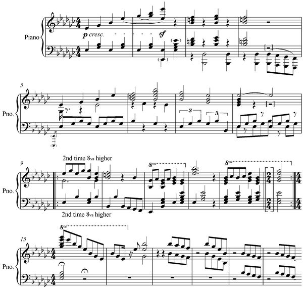 Notation incipit page 1