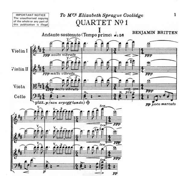 Notation incipit page 1