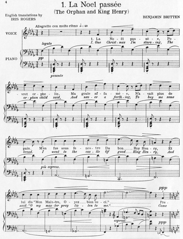 Notation incipit page 1